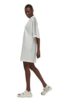 ADIDAS X Y-3 3-Stripes Women's Loose FIT TEE Dress, Off